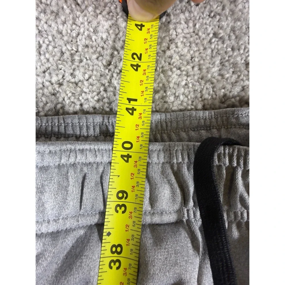 Pantalón Adidas Hombre Talla S Gris Deportivo Con Logo Baloncesto Track Pants
